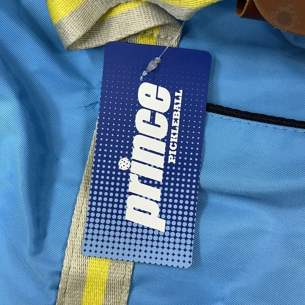 NWT Prince Pickleball Duffle Bag Light‎ Blue Yellow PPK102L-LBT $49.99